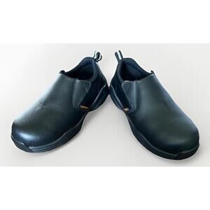 Shoes For Crews Endeavor II Black Men Sz6 Women 7.5  Slip Resistant NEED INSOLES